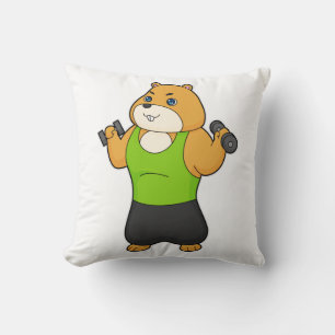 Almofada Hamster Malhação Dumbbell