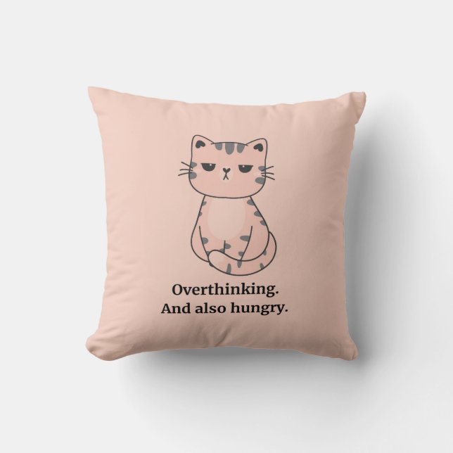 Almofada Hangry Cat (Frente)