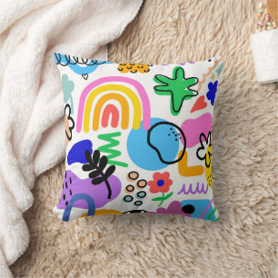 Almofada Happy and colorful abstract designs