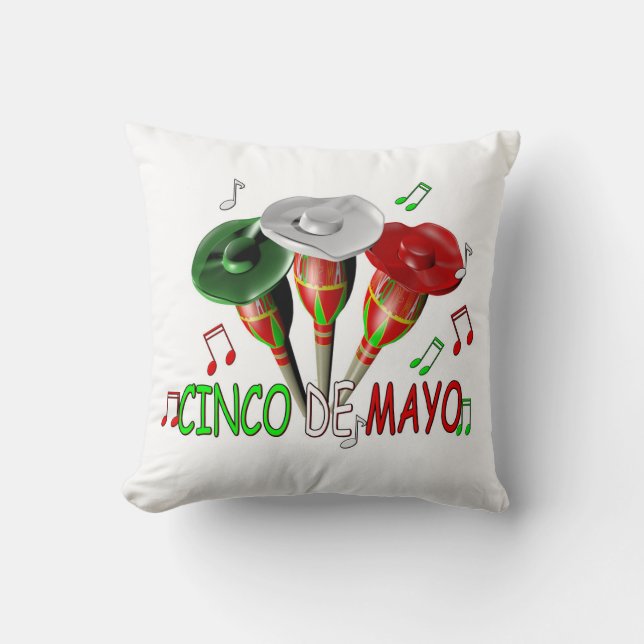Almofada Happy Cinco de Mayo (Frente)