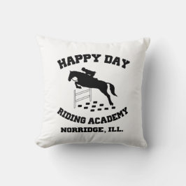 Almofada Happy Day Stables, Academia de Equitação, Norridge