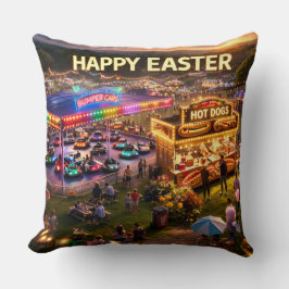 Almofada Happy Easter carnival pillow