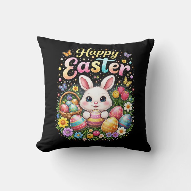 Almofada Happy Easter Little Bunny (Frente)