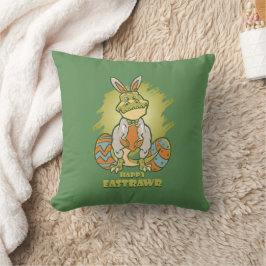 Almofada Happy Eastrawr | Travesseiro decorativo 16"