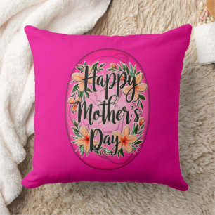 Almofada Happy Mother’s Day – Floral Elegant Design
