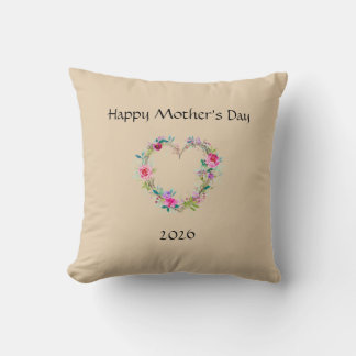 Almofada Happy Mother's day Throw Pillow