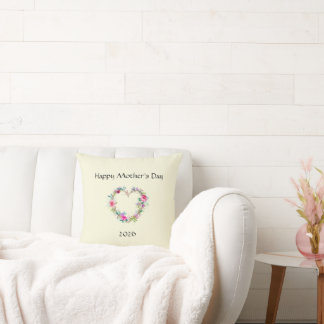 Almofada Happy Mother's day Throw Pillow