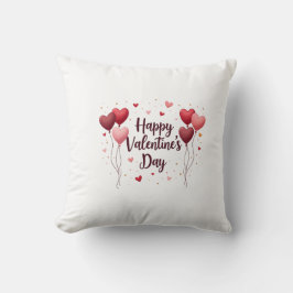 Almofada Happy Valentine’s Day Romantic Pillow