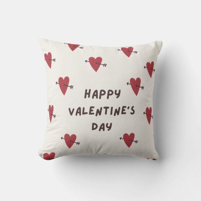 Almofada Happy valentine's Day  (Frente)