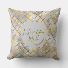 Almofada Happy Valentine's Day, Modern, Elegant Luxury Thro