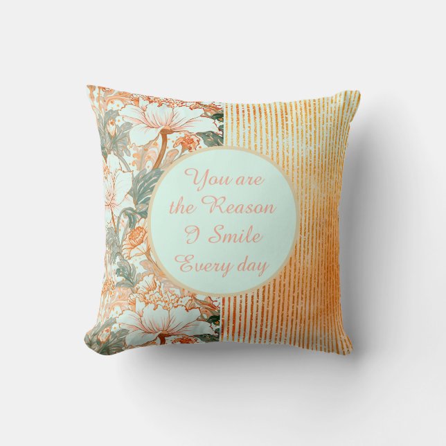 Almofada Happy Valentine's Day,Romantic,You are the Reason (Frente)