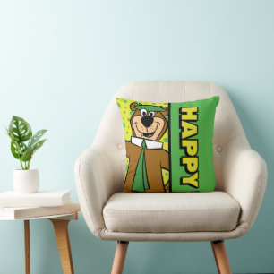 Almofada Happy Yogi Bear