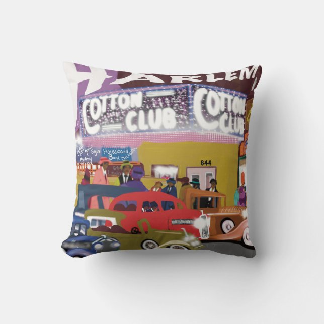 Almofada Harlem - Travesseiro decorativo Ring 20s (Frente)