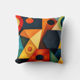 Almofada Harmonia Geométrica Vibrante