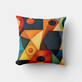 Almofada Harmonia Geométrica Vibrante
