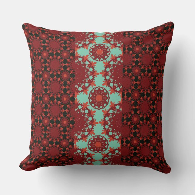 Almofada Harmony Line Pattern Decorative Throw Pillow – Bal (Frente)