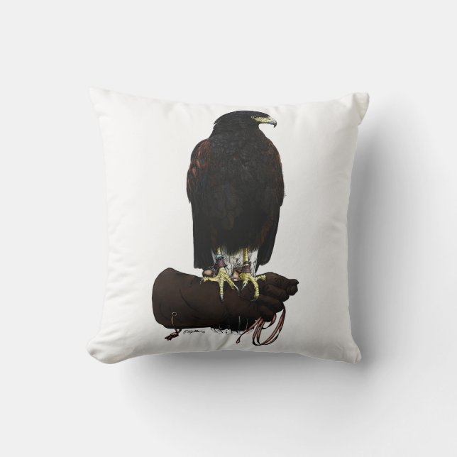 Almofada Harris Hawk em Glove (Frente)