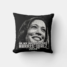 ALMOFADA HARRIS-WALZ 2024 NÃO VOLTAMOS