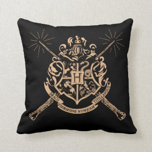 Almofada Harry Potter Brasão de Armas de Hogwarts com Var