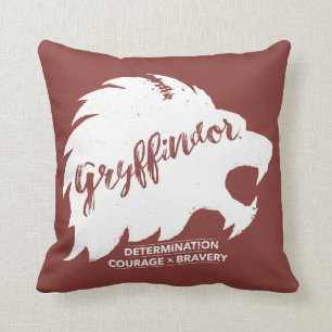 Almofada Harry Potter GRYFFINDOR™ Silhueta Tipografia