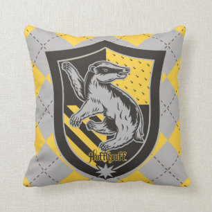 Almofada Harry Potter   Hufflepuff House Pride Crest