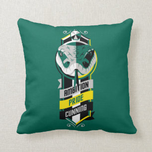 Almofada Harry Potter   SLYTHERIN™ House Traços Sigil
