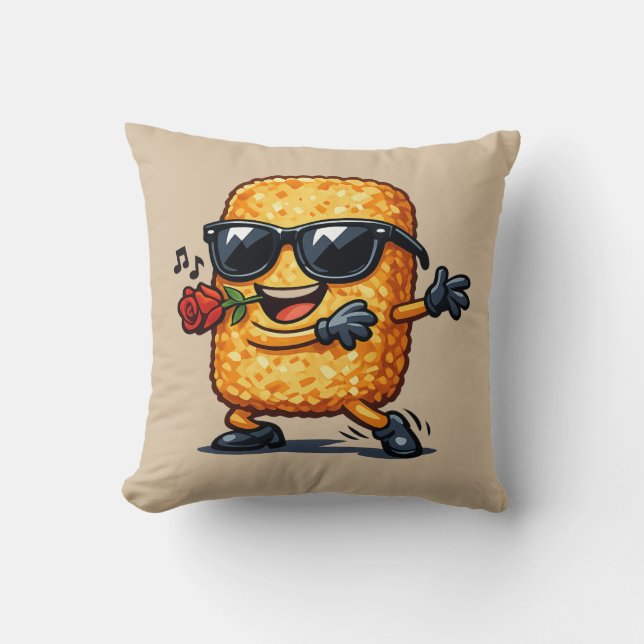 Almofada Hash Brown Dançante (Frente)
