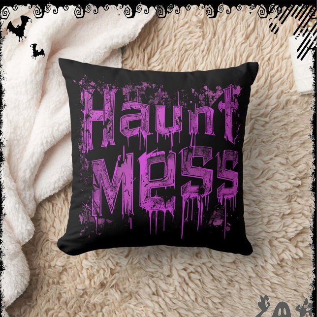 Almofada Haunt Mess | ExDesigner | Dia das Bruxas (Criador carregado)