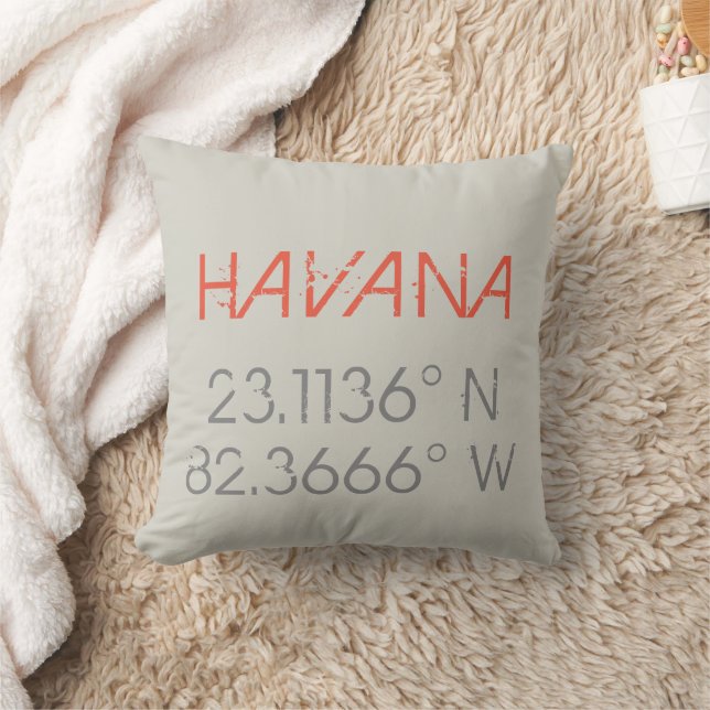 Almofada Havana Longitude Latitude (Cobertor)