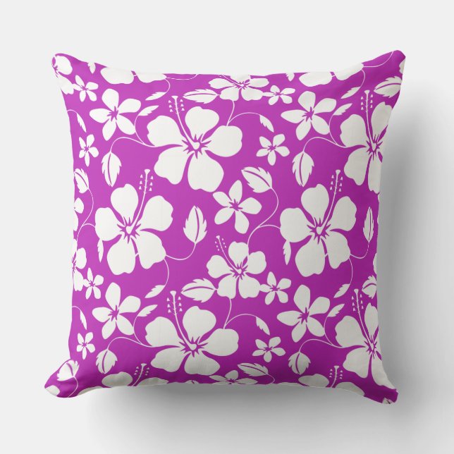 ALMOFADA HAWAIIAN HULA (HIBISCUS) BERRY (Frente)