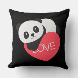 Almofada Heart Love Panda
