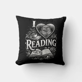 Almofada Heart of a Book Lover