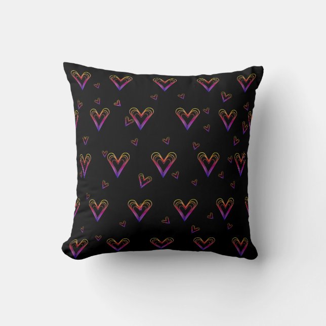 Almofada heart Throw Pillow (Frente)
