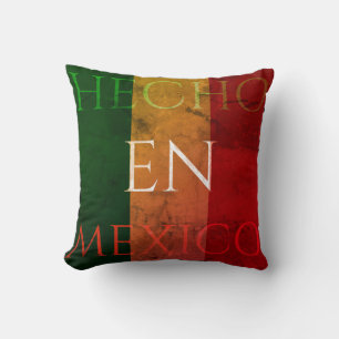 Almofada Hecho no México - Design de Arte Única Mexicana