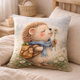 Almofada Hedgehog Dandelion Fofo Quarto Infantil & Berçário