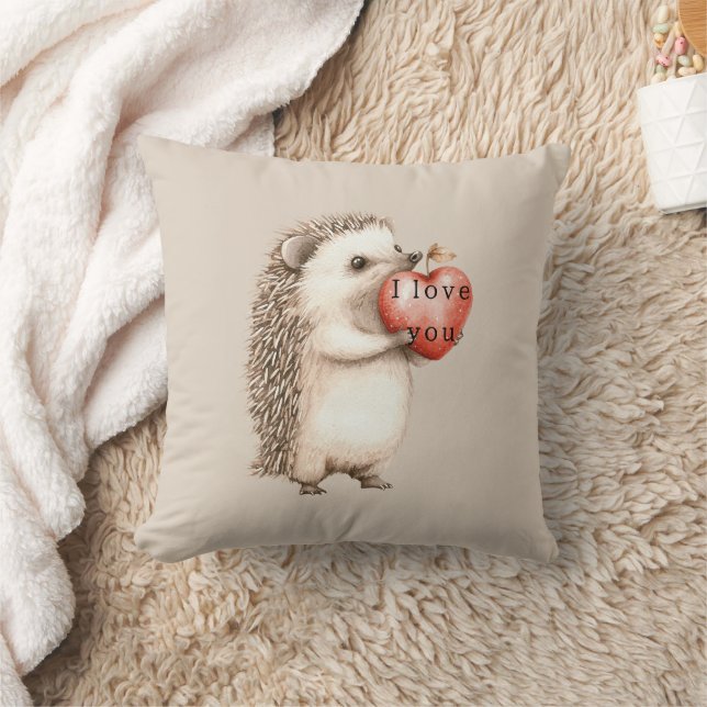 Almofada Hedgehogs with Heart Love (Cobertor)