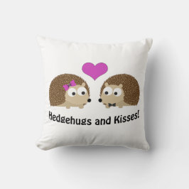 Almofada Hedgehugs e Kisses Hedgehog Love