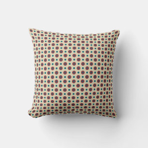Almofada Heffalumps Jumbo Red Blue Polka em Travesseiro beg