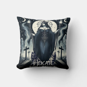 Almofada Hekate Deusa das Encruzilhadas Espíritos Fantasmag