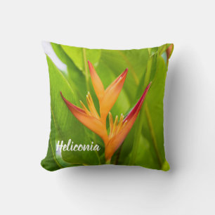 Almofada Heliconia Flowers Botânica Garden Design