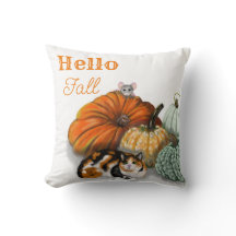 Hello Fall Travesseiro decorativo