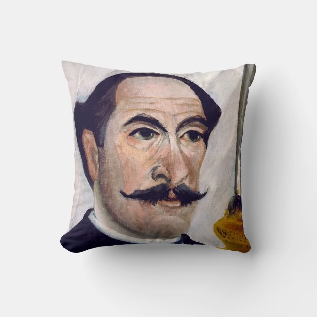 Almofada Henri Rousseau - Autorretrato (Frente)