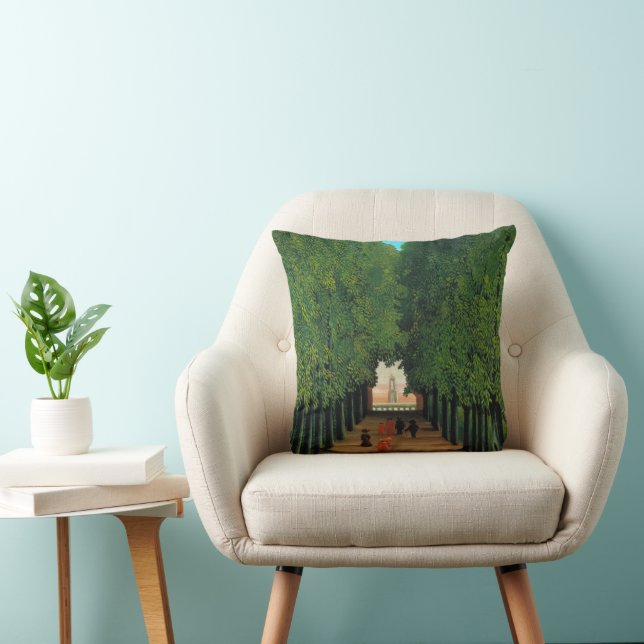 Almofada Henri Rousseau, Avenida no Parque em Saint Cloud (Cadeira)