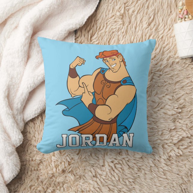 Almofada Hercules Bicep Flex Throw Pillow (Cobertor)