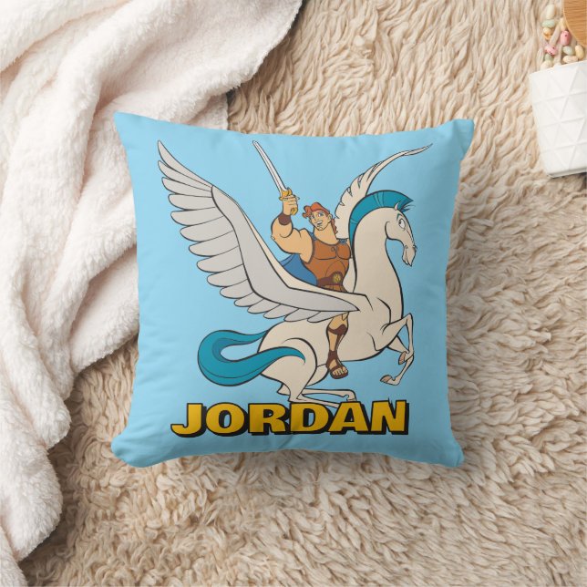 Almofada Hercules Riding Pegasus Throw Pillow (Cobertor)
