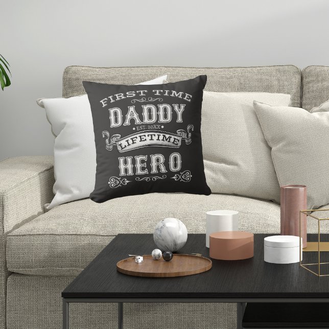 Almofada Hero de Tempo de Vida do Pai da Primeira Vez do no (Criador carregado)