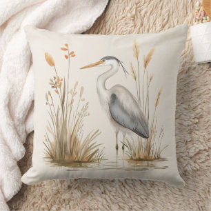 Almofada Heron e Rushes Beige