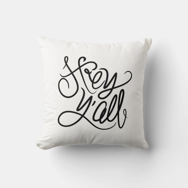 Almofada Hey travesseiro decorativo do sul ocasional do (Frente)