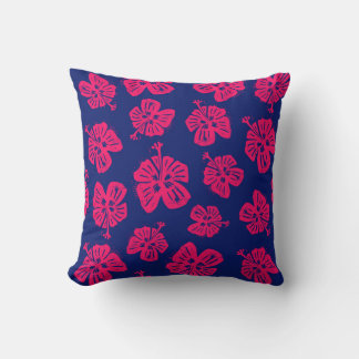 Almofada hibisco tropical para um pouco de paraíso em casa