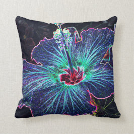 Almofada Hibiscus escuro